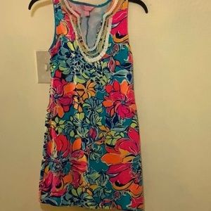 NWOT Lilly Pulitzer Fitted Flower Dress